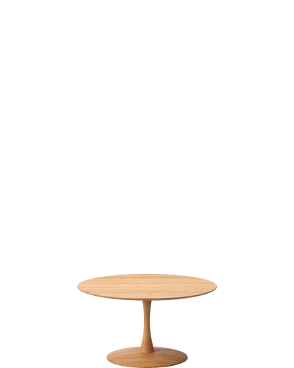 ND114 Trisse Coffee Table Ø90 / Oak oil - real-scale / floor baseline y1874 / 1.00px=1mm