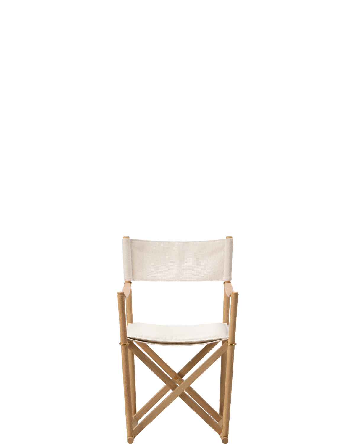 MK16 Folding Chair / Oak / Oil + Seat Cushion - real-scale / floor baseline y1874 / 1.00px=1mm