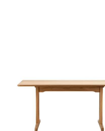 C18 Shaker Table 160x80 / Oak oil - real-scale / floor baseline y1874 left x250 / 1.00px=1mm