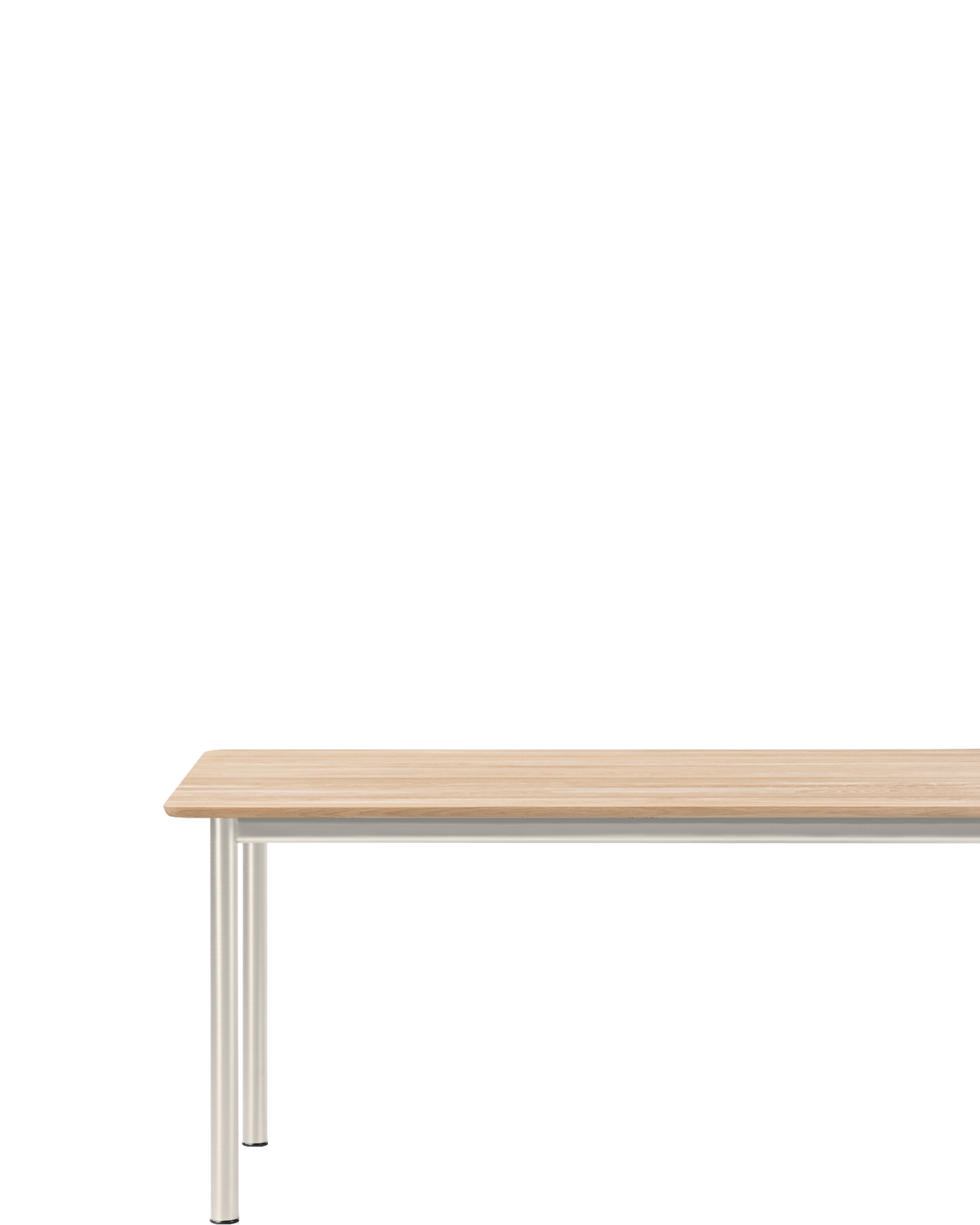 Plan Table 160x90 / Oak light oil / Chalk - real-scale / floor baseline y1874 left x250 / 1.00px=1mm