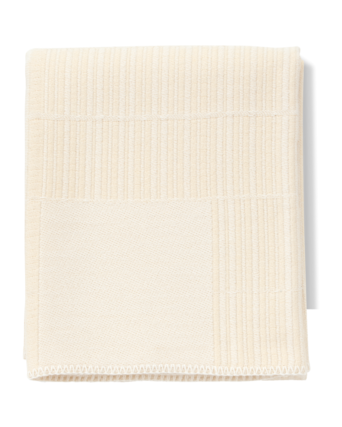 Grid Throw / Off-white
