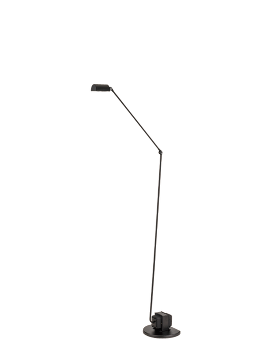 Daphine LED Floor Lamp Classic Black - real-scale / floor baseline y1874 / 1.00px=1mm