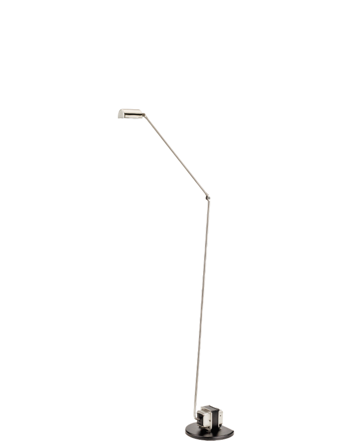 Daphine LED Floor Lamp Nickel - real-scale / floor baseline y1874 / 1.00px=1mm
