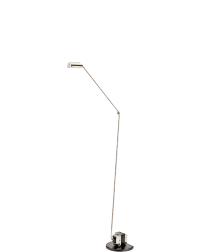 Daphine LED Floor Lamp Nickel - real-scale / floor baseline y1874 / 1.00px=1mm