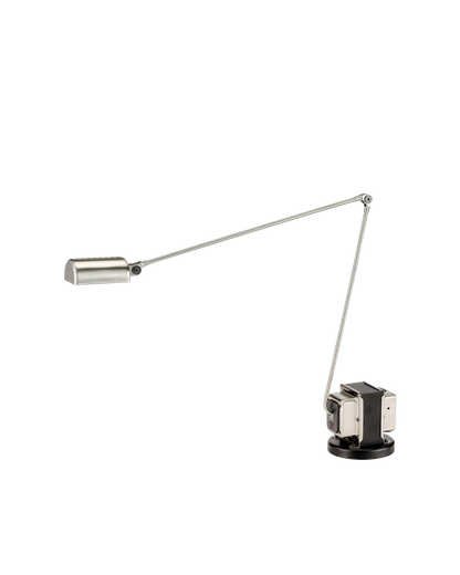 Daphine LED Table Lamp Nickel - real-scale / table baseline y1499 / 2.00px=1mm