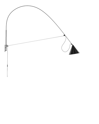 AYNO Wall Lamp XL Black - scaled / 0.55px=1mm