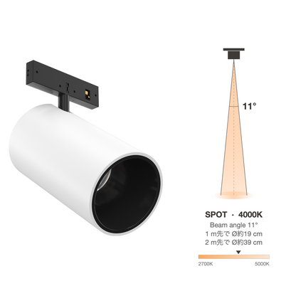 The Micro Running Magnet L.Shadow Spot White Spot 11° 4000K