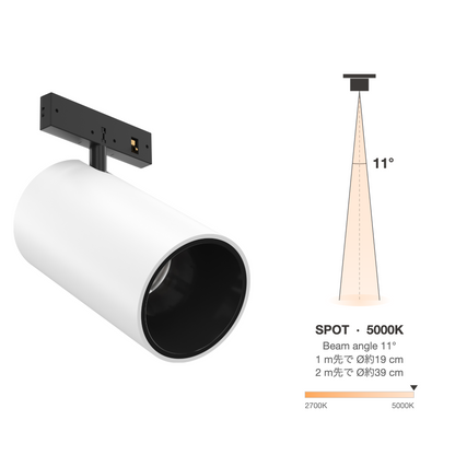 The Micro Running Magnet L.Shadow Spot White Spot 11° 5000K