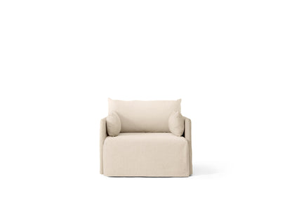 Offset Sofa Loose Cover 1 Seater Logan 01 Jasmine