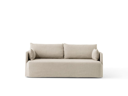 Offset Sofa Loose Cover 2 Seater Logan 02 Sand