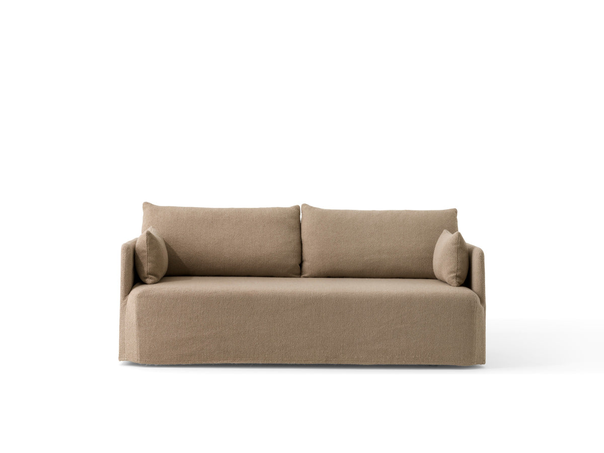 Offset Sofa Loose Cover 2 Seater Logan 03 Flint