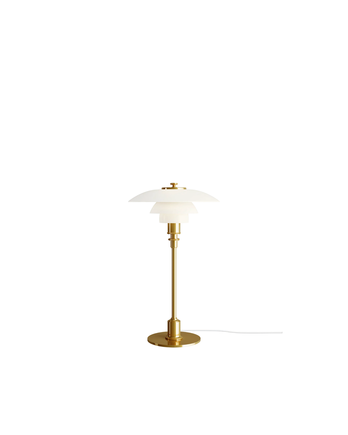 PH 2/1 Table Brass Metallised