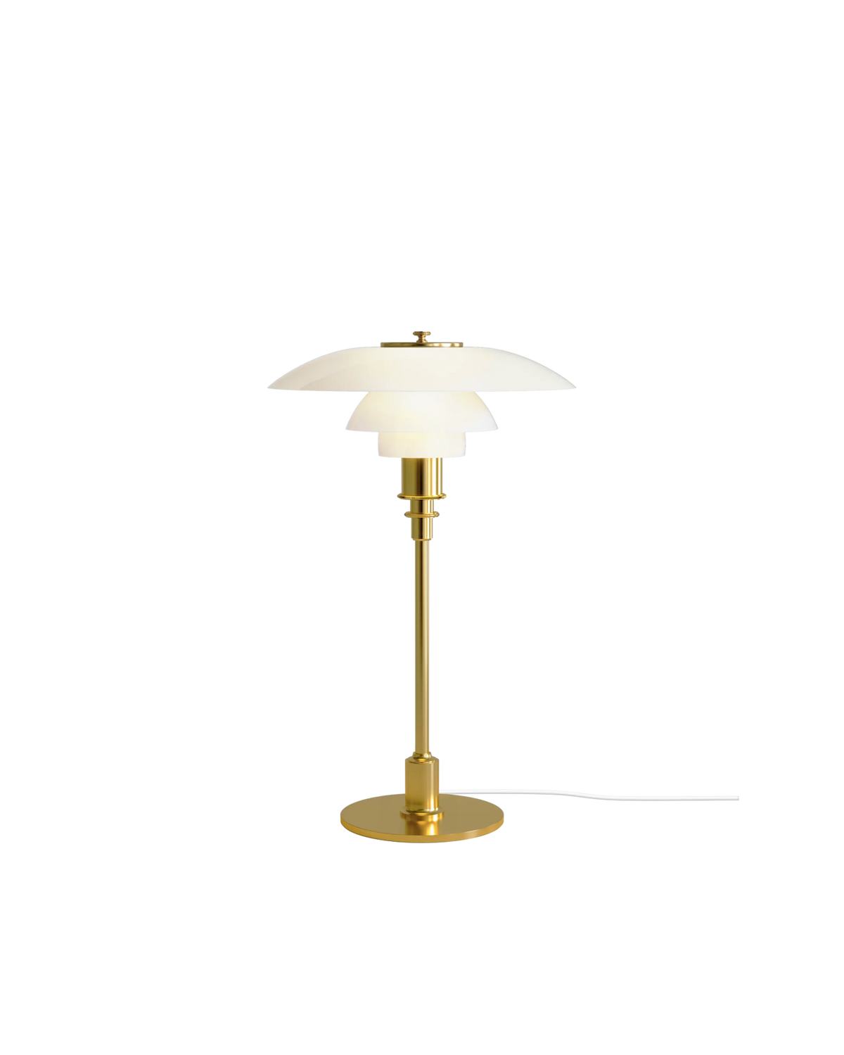 PH 3/2 Table Brass Metallised