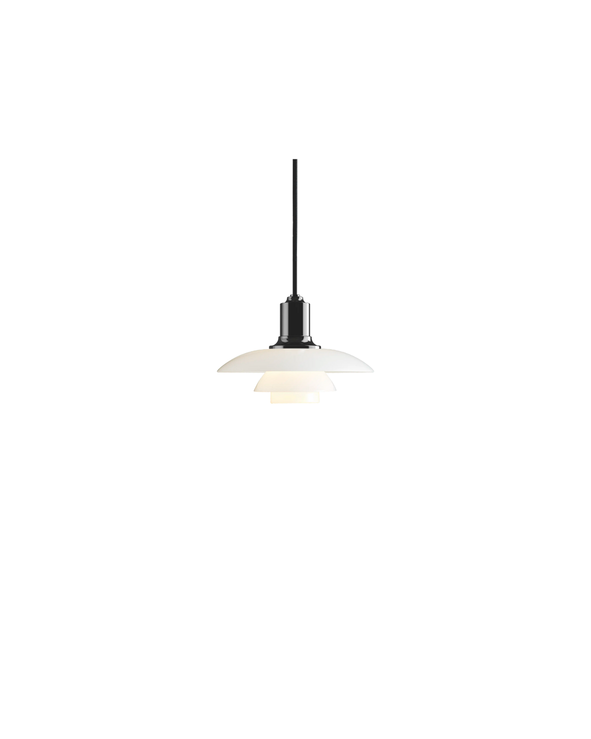 PH 2/1 Pendant Black Metallised