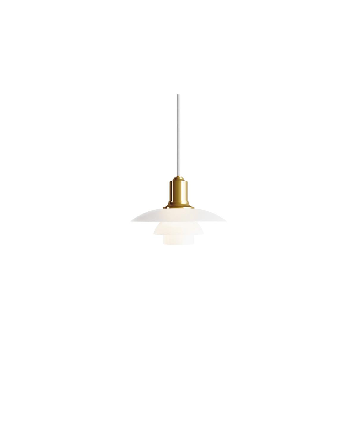 PH 2/1 Pendant Brass Metallised