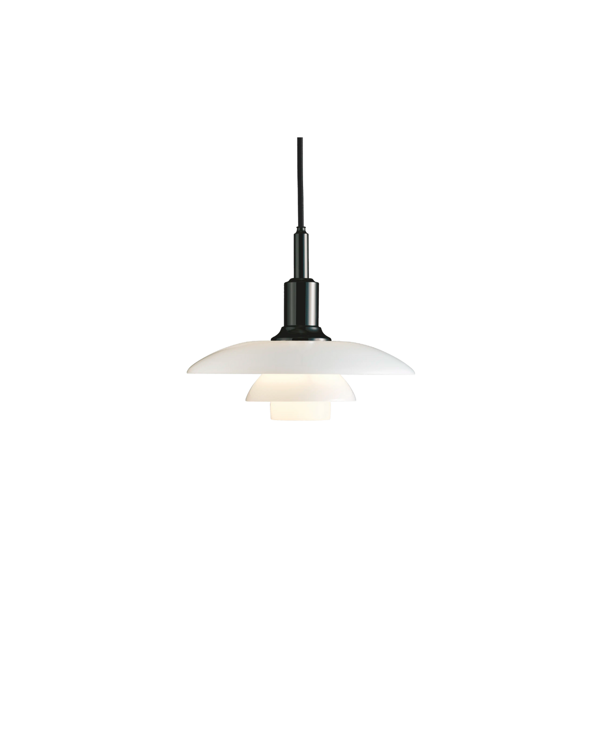 PH 3/2 Pendant Black Metallised