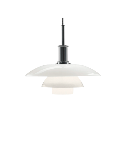 PH 4½-4 Glass Pendant Chrome