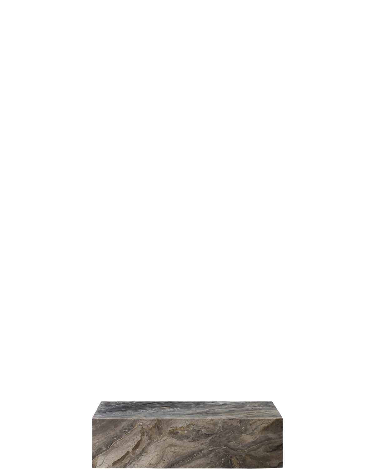 Plinth Low - Grey Galaxy / real-scale 1px=1mm