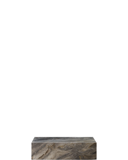 Plinth Low - Grey Galaxy / real-scale 1px=1mm