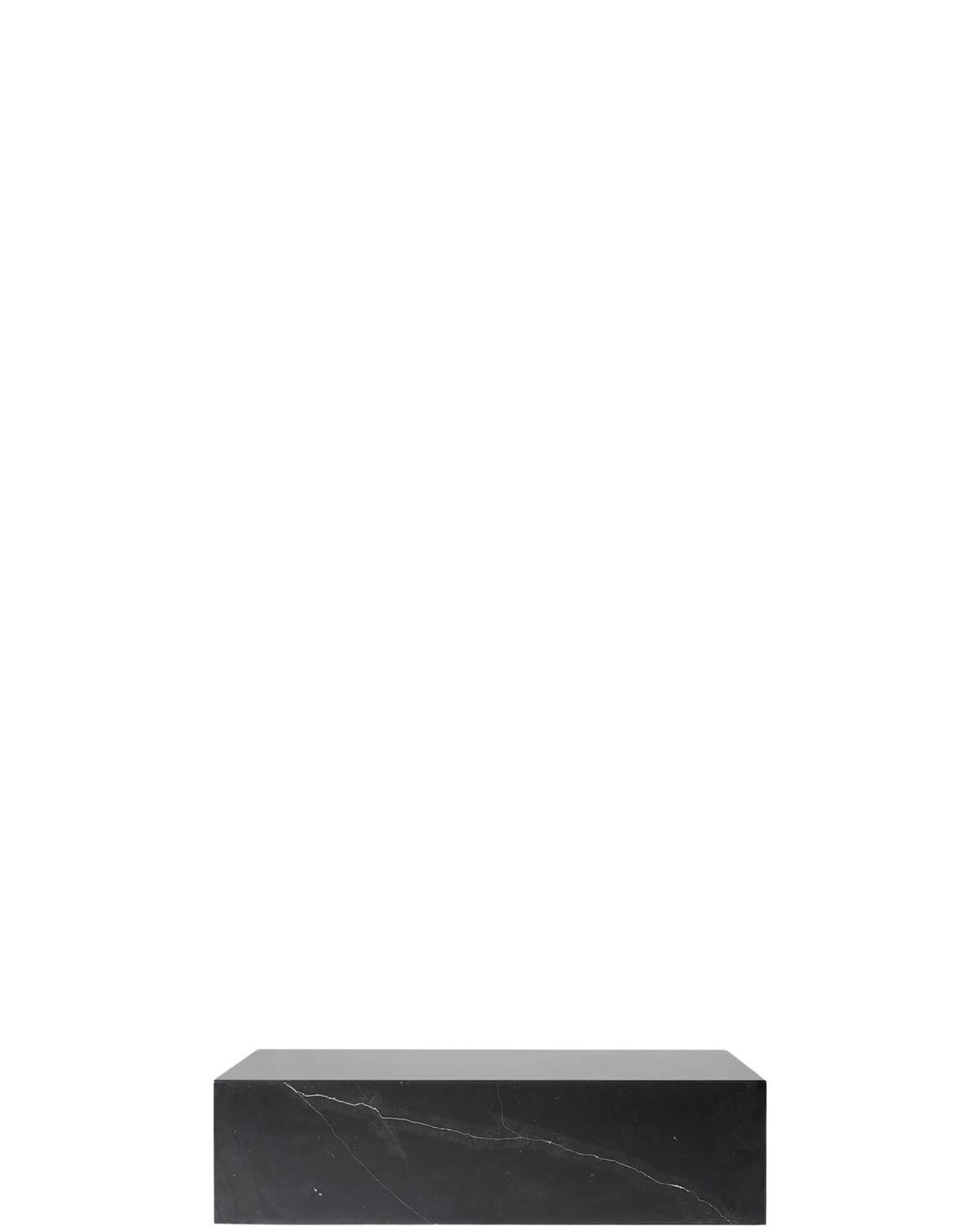 Plinth Low - Nero Marquina / real-scale 1px=1mm