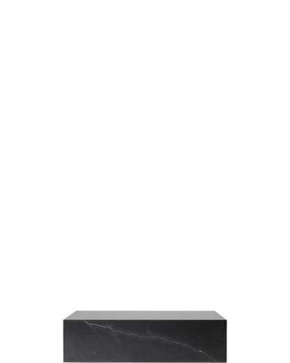 Plinth Low - Nero Marquina / real-scale 1px=1mm