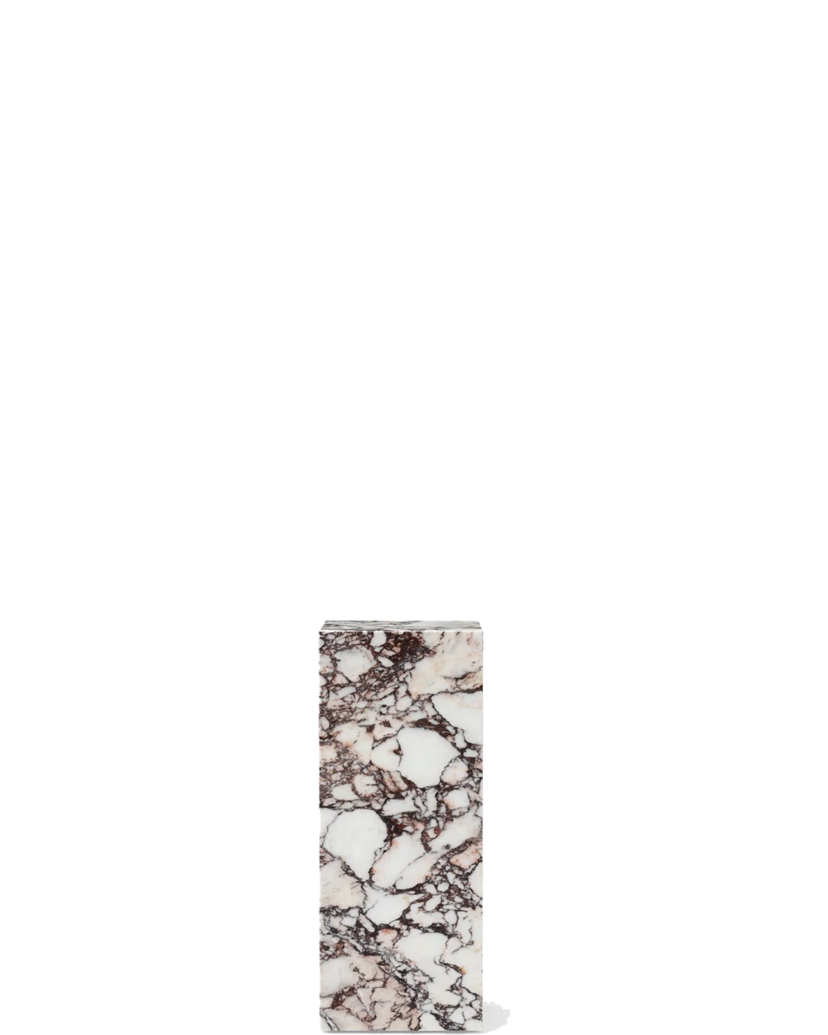 Plinth Pedestal - Calacatta Viola / real-scale 1px=1mm