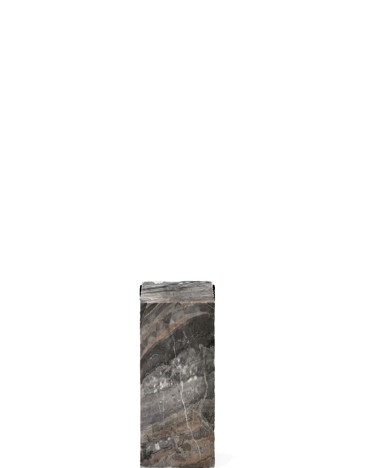 Plinth Pedestal - Grey Galaxy (composite) / real-scale 1px=1mm