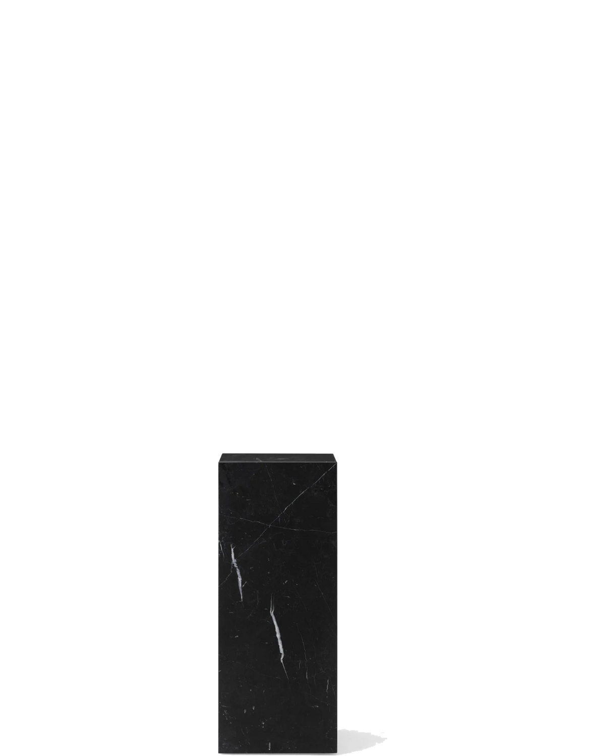 Plinth Pedestal - Nero Marquina / real-scale 1px=1mm