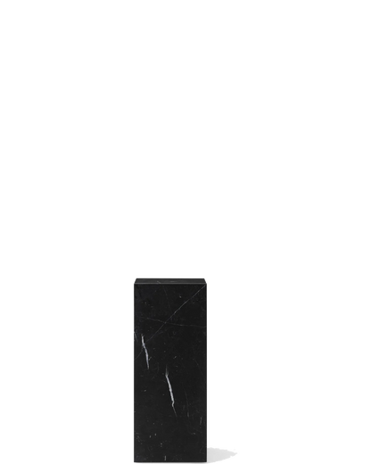 Plinth Pedestal - Nero Marquina / real-scale 1px=1mm