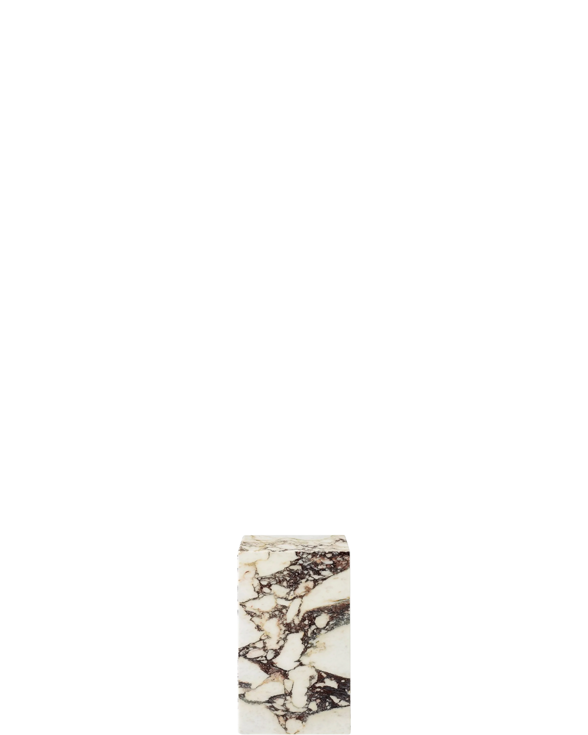 Plinth Tall - Calacatta Viola / real-scale 1px=1mm