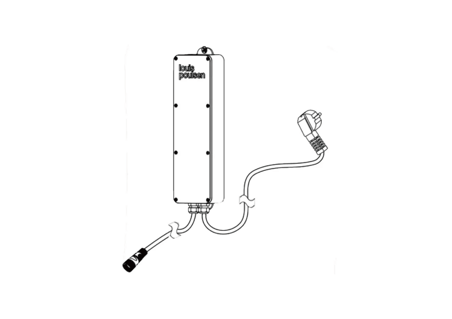 Garden Bollard Power Box