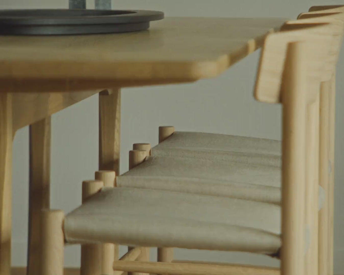 J39 Mogensen Chair Seat Upholstered 動画