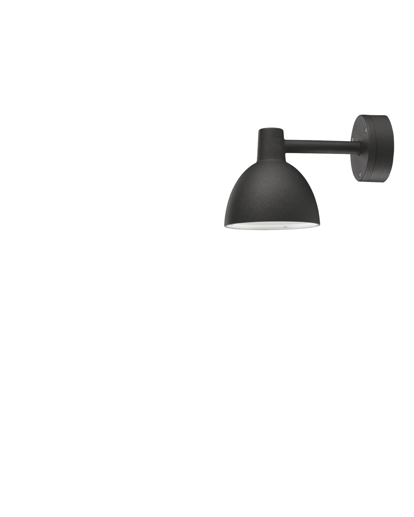 Toldbod 155 Black wall real-scale